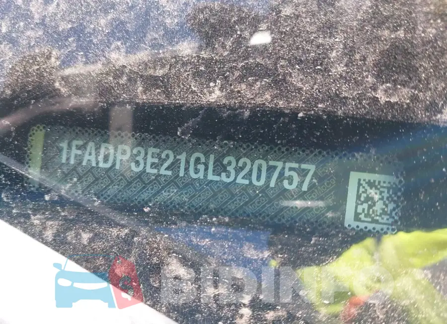 1FADP3E21GL320757 Photo# 9