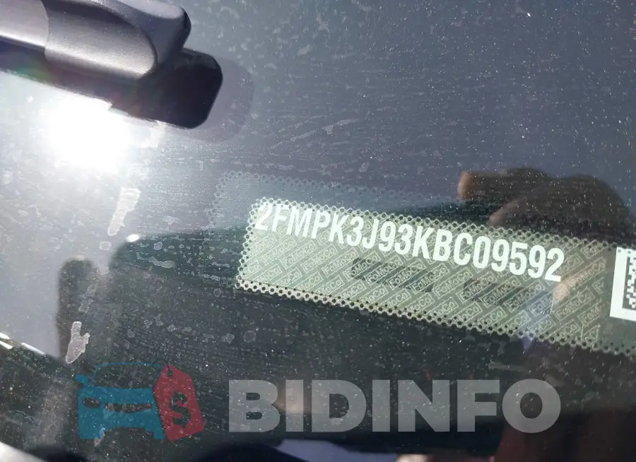 2FMPK3J93KBC09592 Photo# 9
