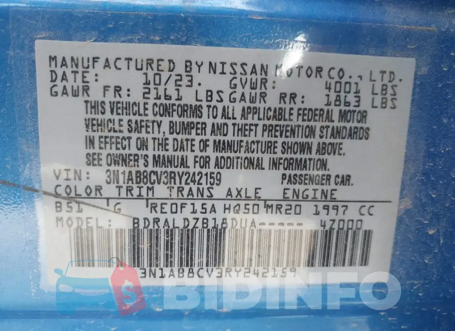 3N1AB8CV3RY242159 Photo# 9