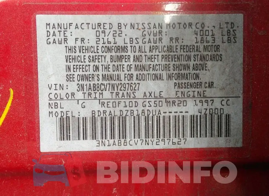 3N1AB8CV7NY297627 Photo# 9