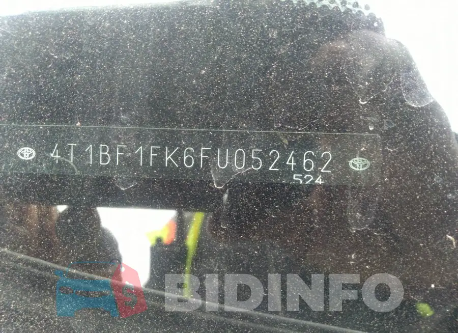4T1BF1FK6FU052462 Photo# 9
