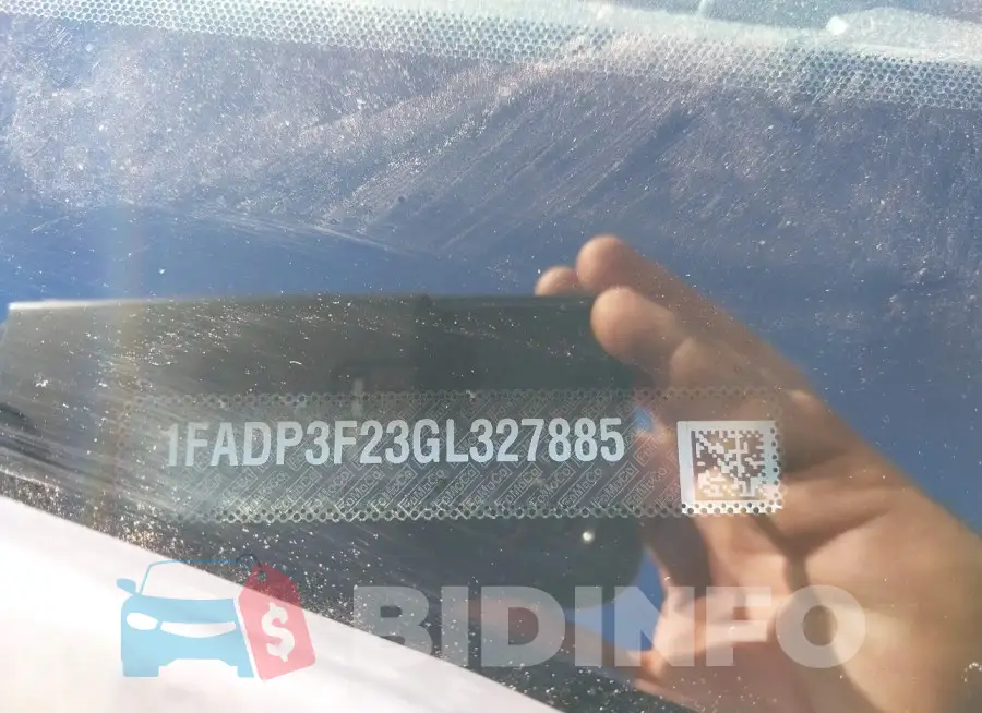 1FADP3F23GL327885 Photo# 9