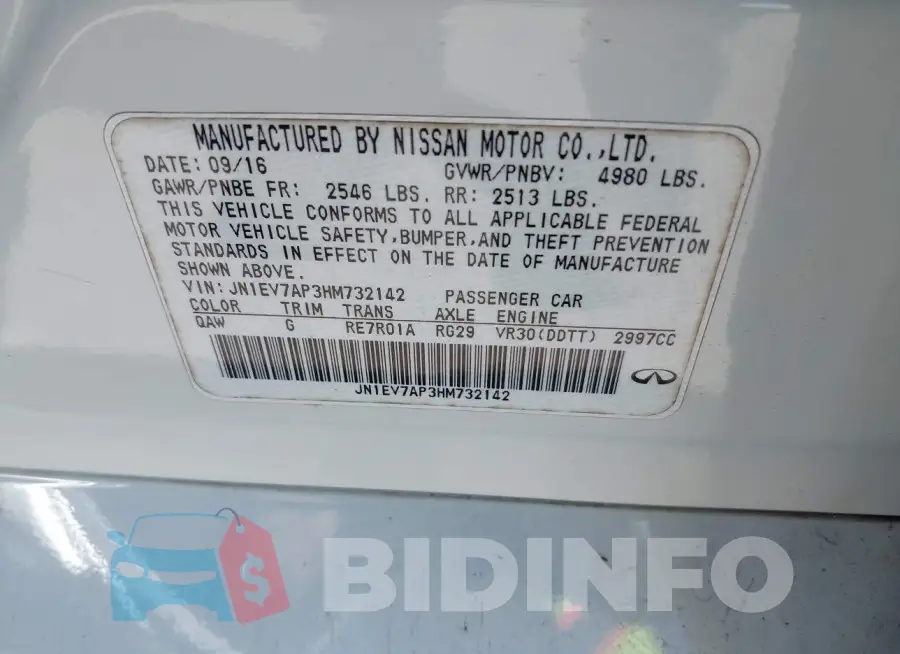 JN1EV7AP3HM732142 Photo# 9