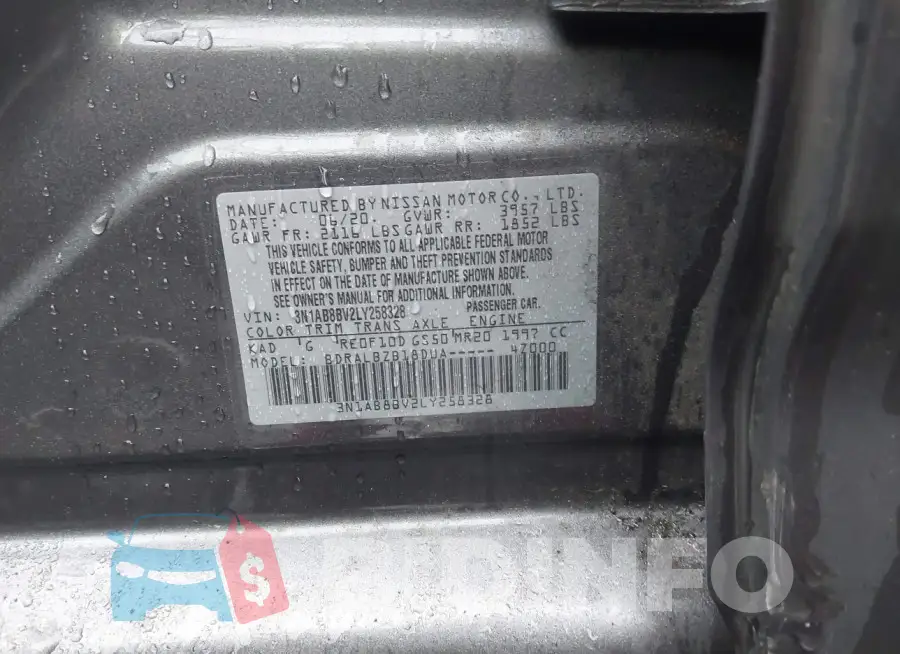 3N1AB8BV2LY258328 Photo# 9