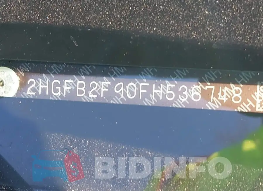 2HGFB2F90FH536748 Photo# 9