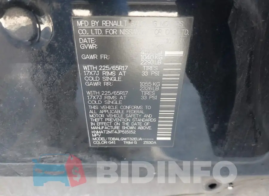 KNMAT2MT4JP515152 Photo# 9