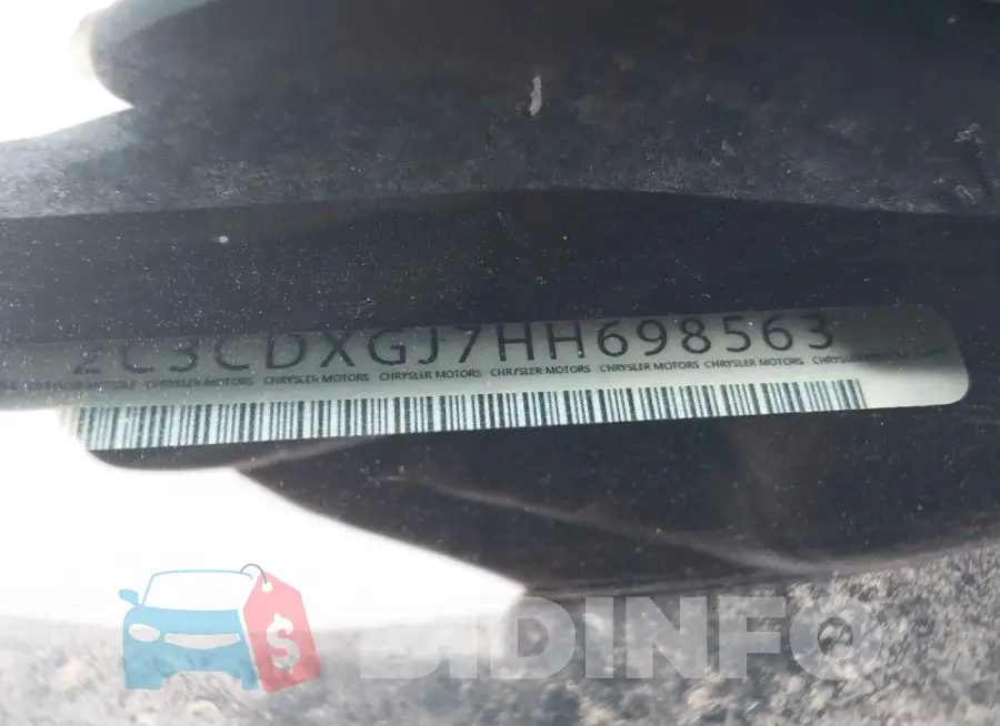 2C3CDXGJ7HH698563 Photo# 9