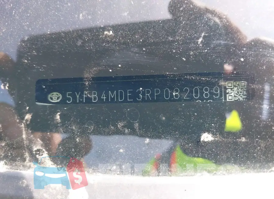 5YFB4MDE3RP082089 Photo# 9