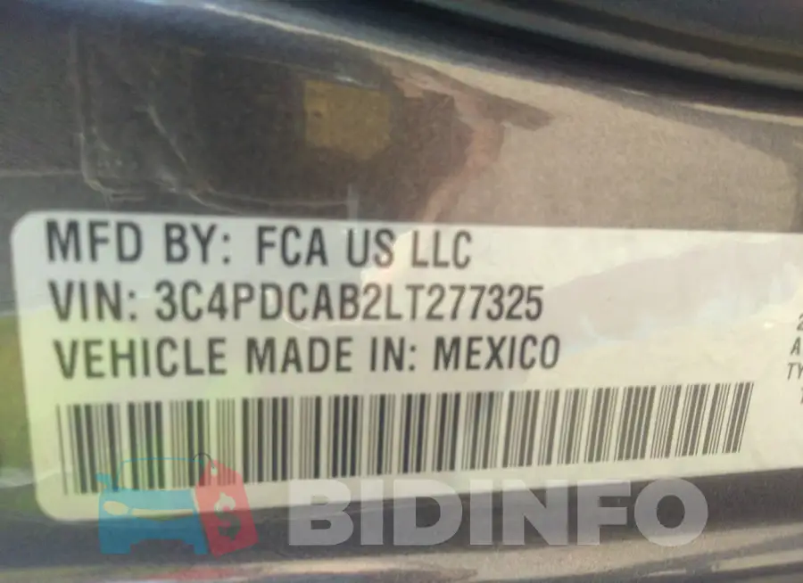 3C4PDCAB2LT277325 Photo# 9