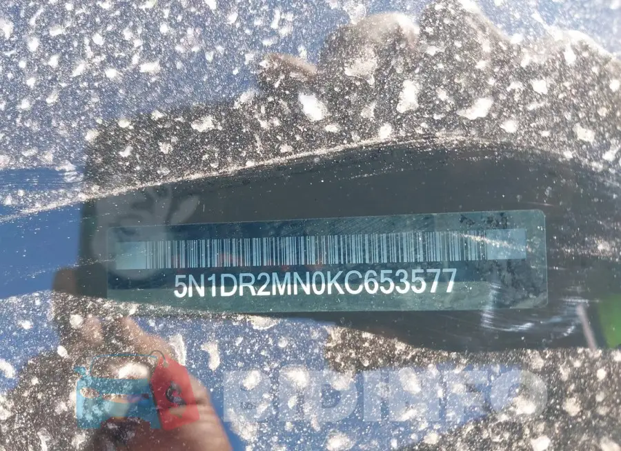5N1DR2MN0KC653577 Photo# 9