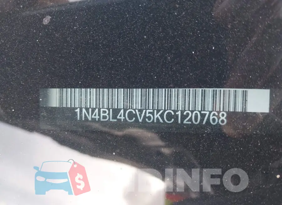1N4BL4CV5KC120768 Photo# 9