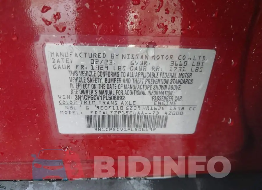 3N1CP5CV1PL506692 Photo# 9