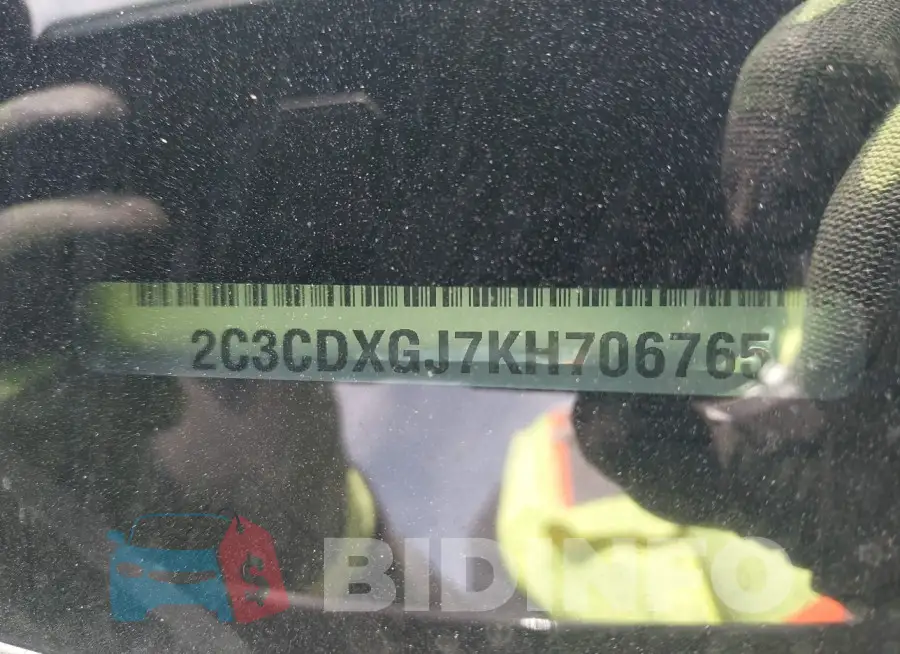 2C3CDXGJ7KH706765 Photo# 9