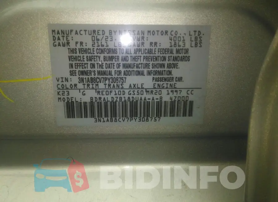 3N1AB8CV7PY308757 Photo# 9