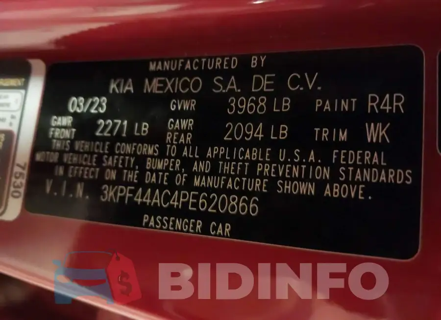 3KPF44AC4PE620866 Photo# 9