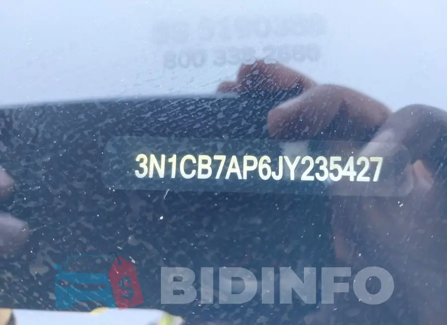 3N1CB7AP6JY235427 Photo# 9