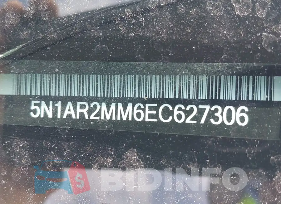 5N1AR2MM6EC627306 Photo# 9