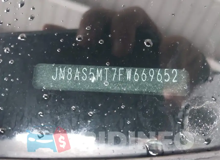 JN8AS5MT7FW669652 Photo# 9