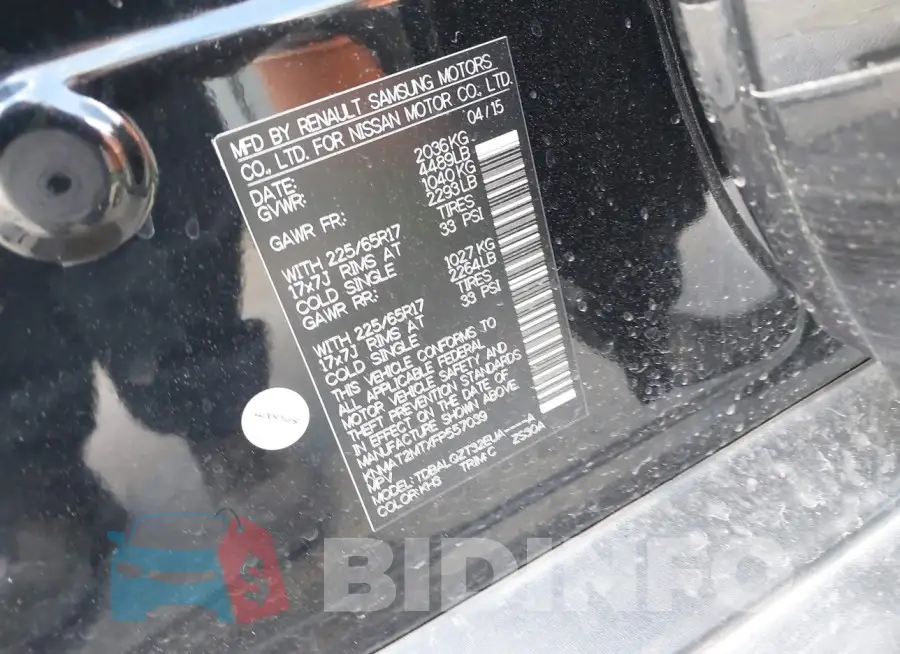 KNMAT2MTXFP557039 Photo# 9