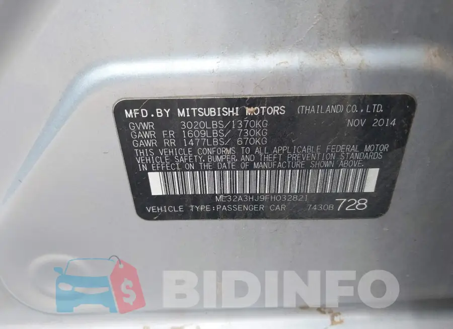 ML32A3HJ9FH032821 Photo# 9