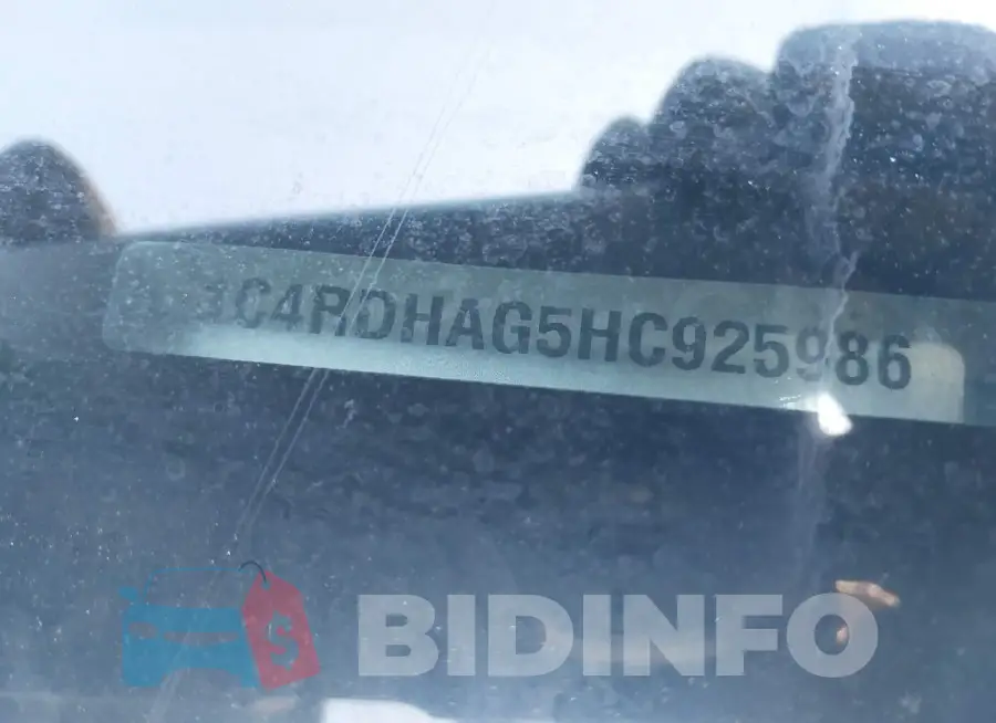 1C4RDHAG5HC925986 Photo# 9
