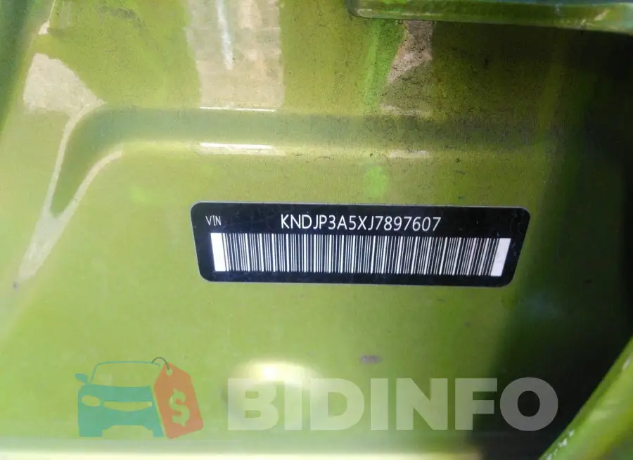 KNDJP3A5XJ7897607 Photo# 9