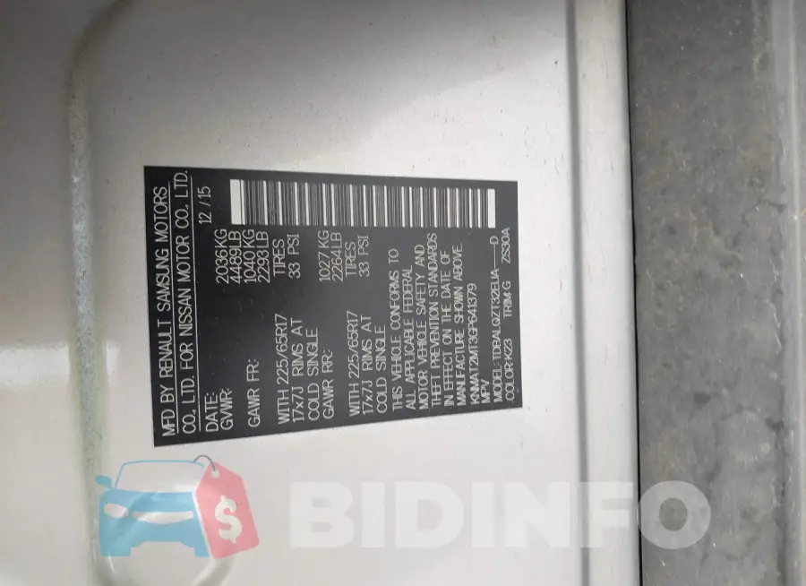 KNMAT2MT3GP641379 Photo# 9