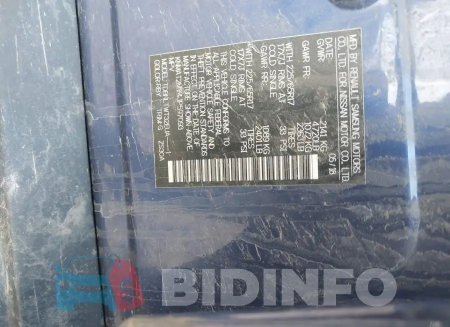 KNMAT2MV4JP597093 Photo# 9