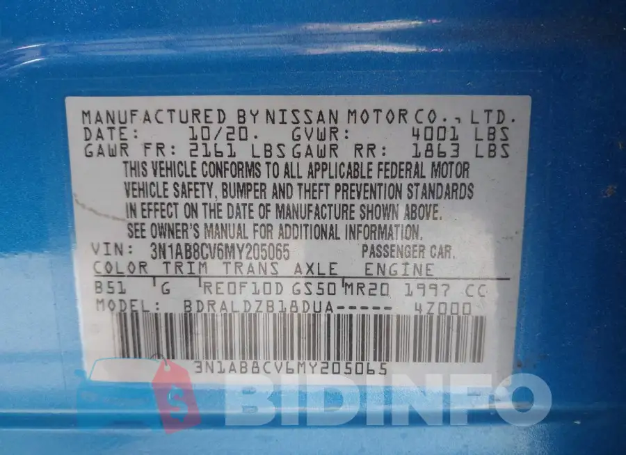 3N1AB8CV6MY205065 Photo# 9