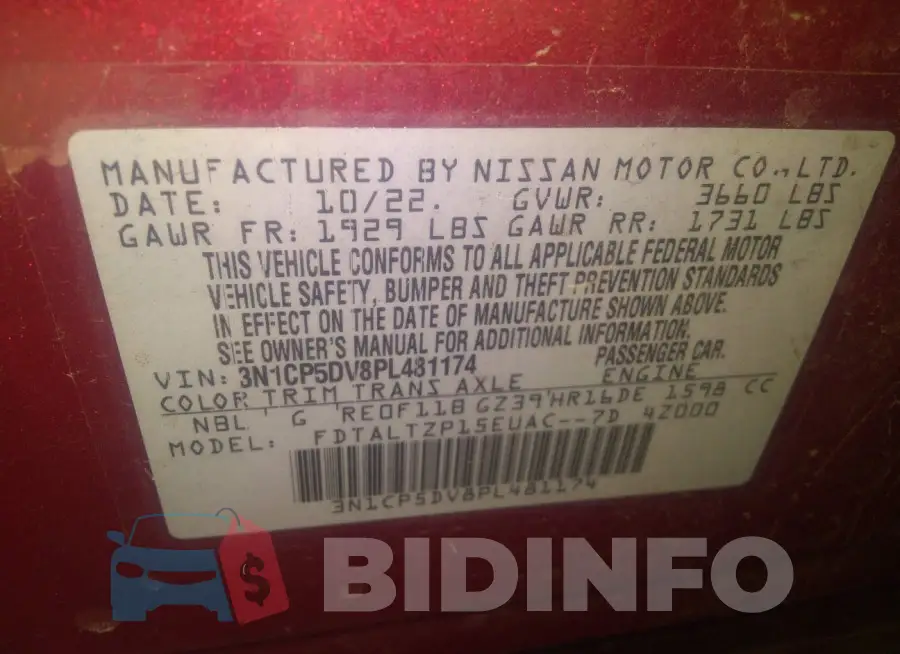 3N1CP5DV8PL481174 Photo# 9