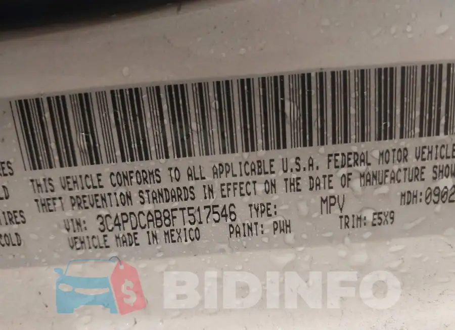 3C4PDCAB8FT517546 Photo# 9