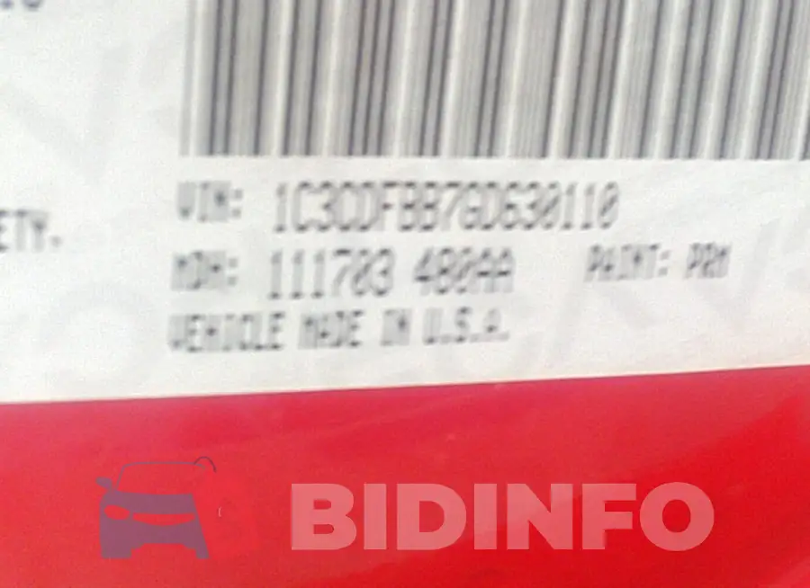 1C3CDFBB7GD630110 Photo# 9