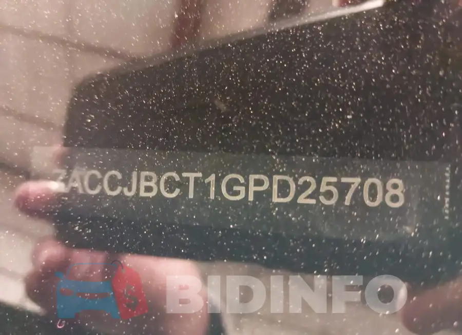 ZACCJBCT1GPD25708 Photo# 9