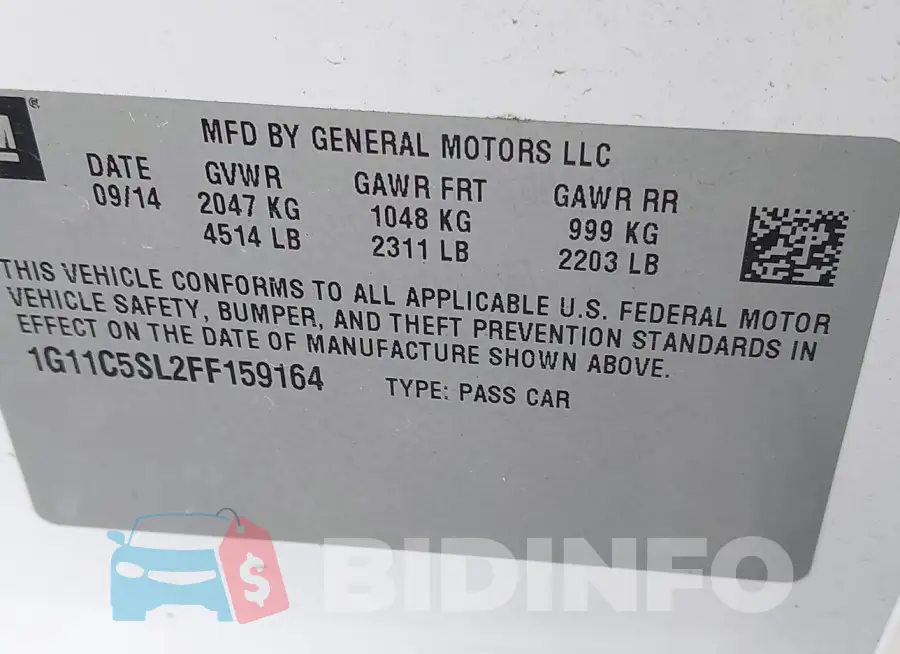 1G11C5SL2FF159164 Photo# 9