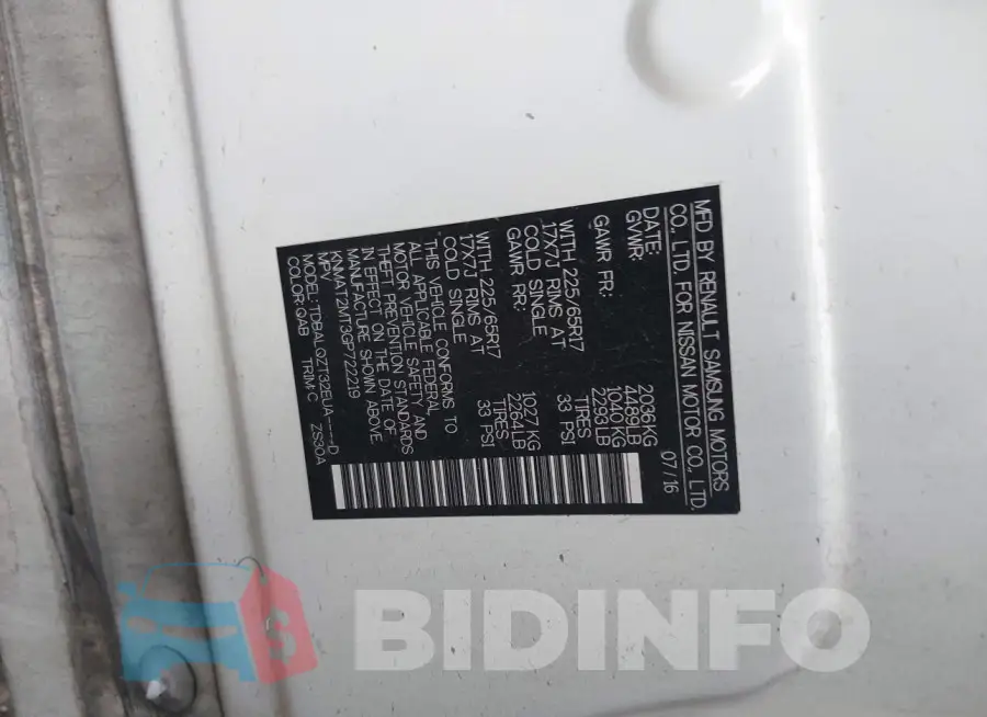 KNMAT2MT3GP722219 Photo# 9