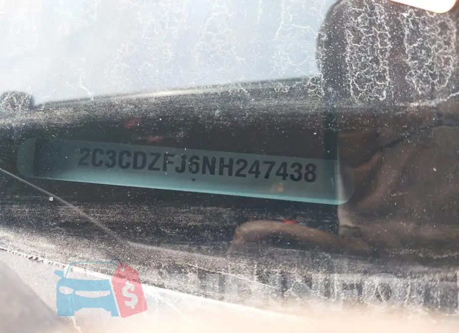 2C3CDZFJ6NH247438 Photo# 9