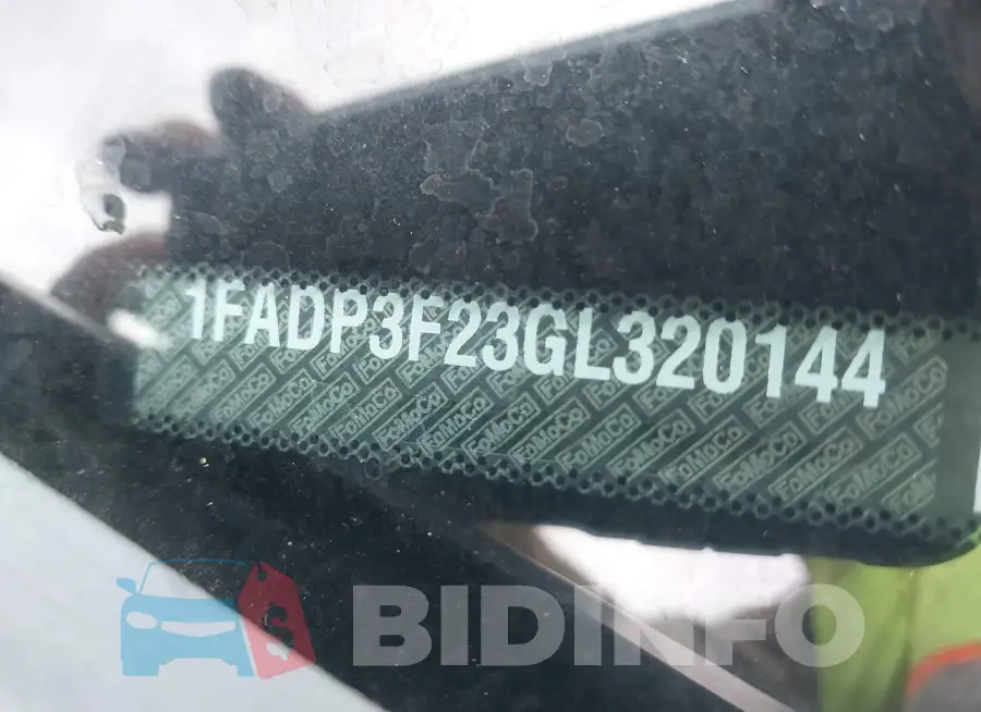 1FADP3F23GL320144 Photo# 9