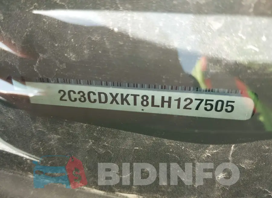 2C3CDXKT8LH127505 Photo# 9