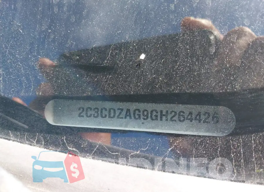 2C3CDZAG9GH264426 Photo# 9