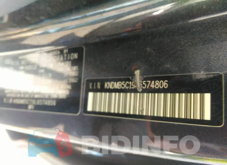 KNDMB5C19L6574806 Photo# 9