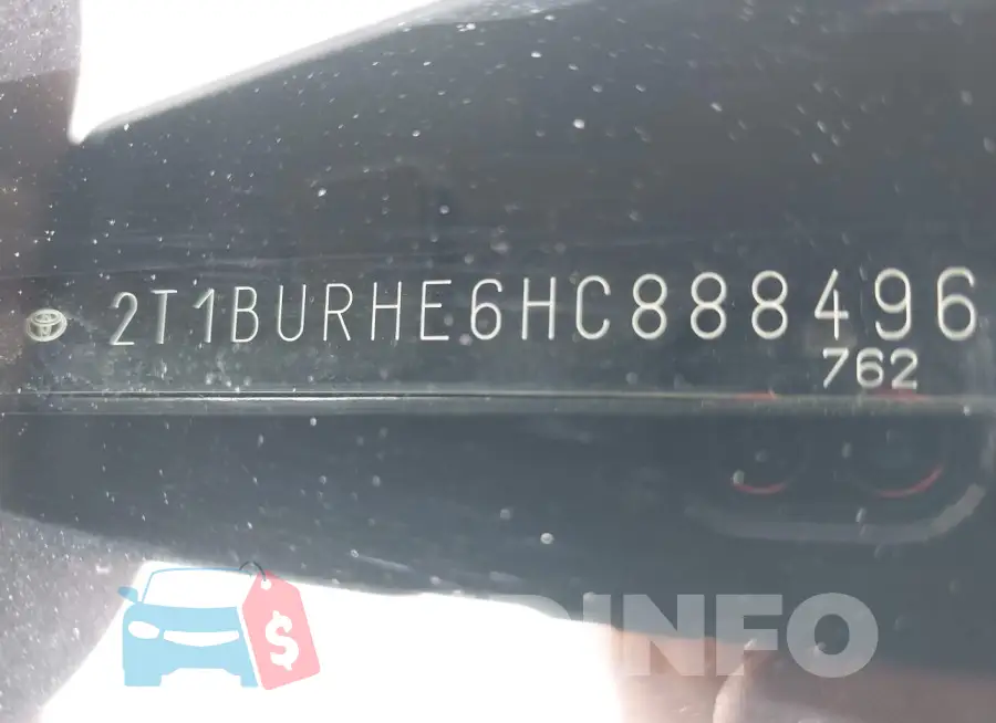 2T1BURHE6HC888496 Photo# 9
