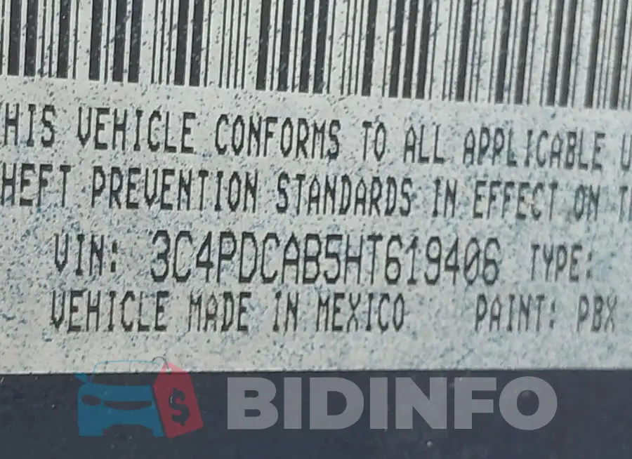 3C4PDCAB5HT619406 Photo# 9