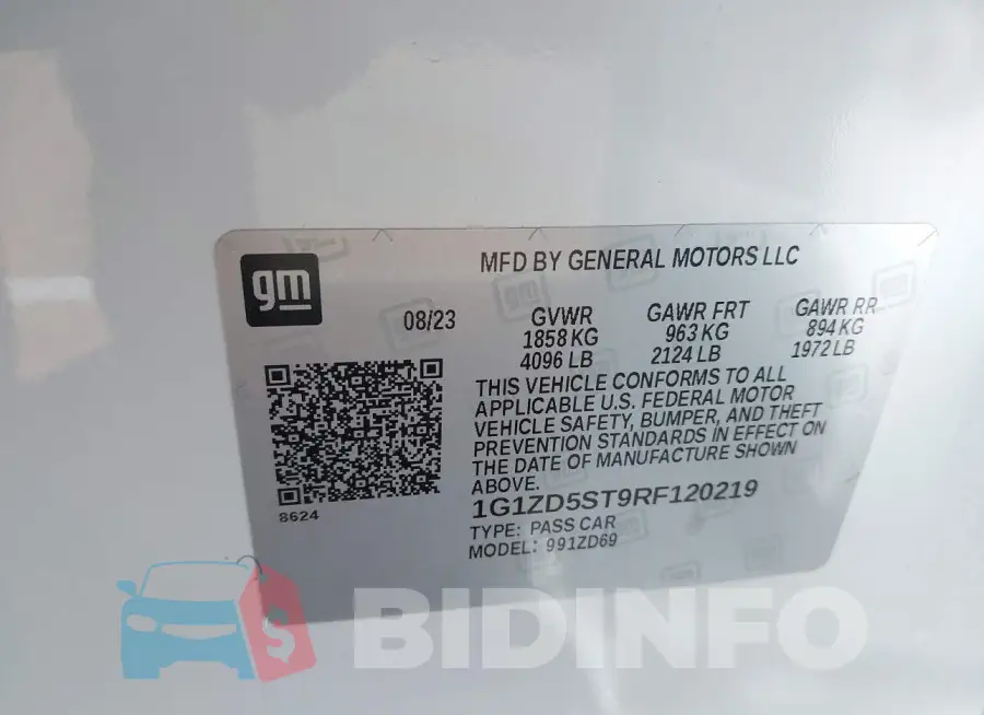 1G1ZD5ST9RF120219 Photo# 9