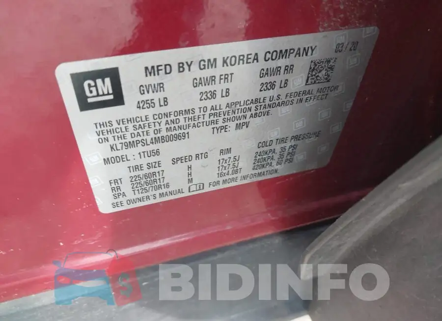KL79MPSL4MB009691 Photo# 9
