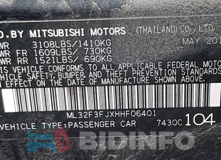ML32F3FJXHHF06401 Photo# 9