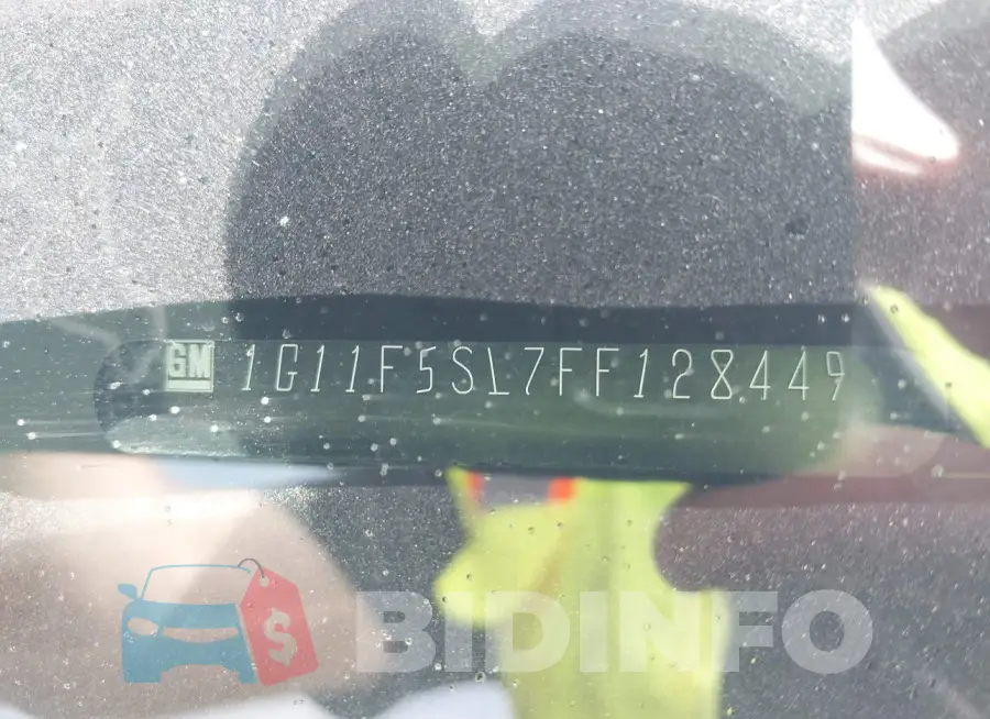 1G11F5SL7FF128449 Photo# 8
