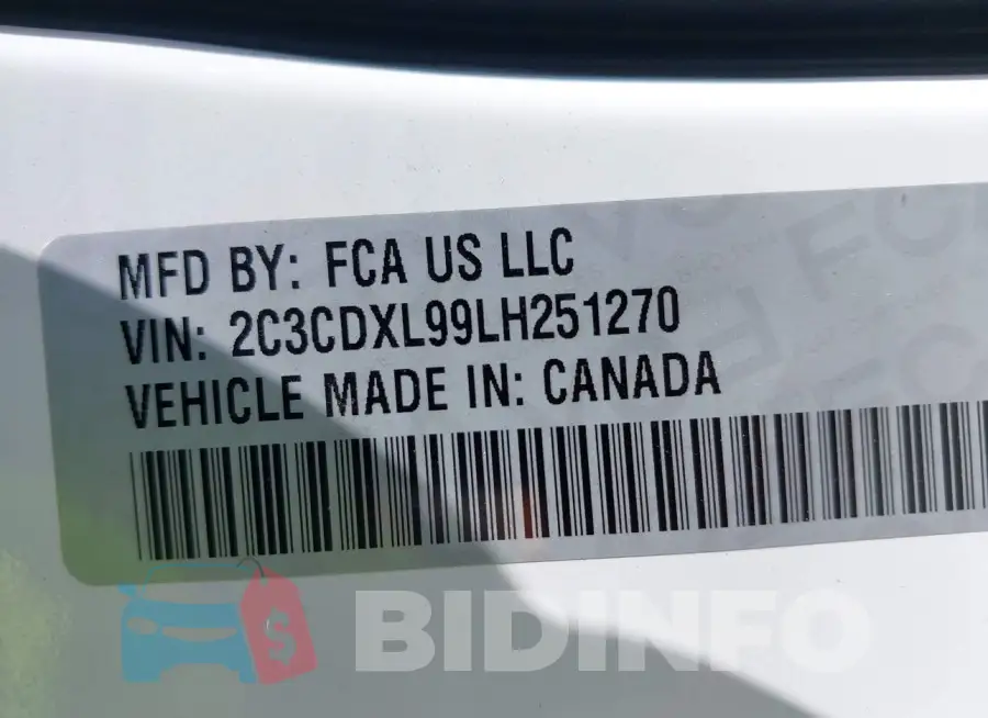2C3CDXL99LH251270 Photo# 9