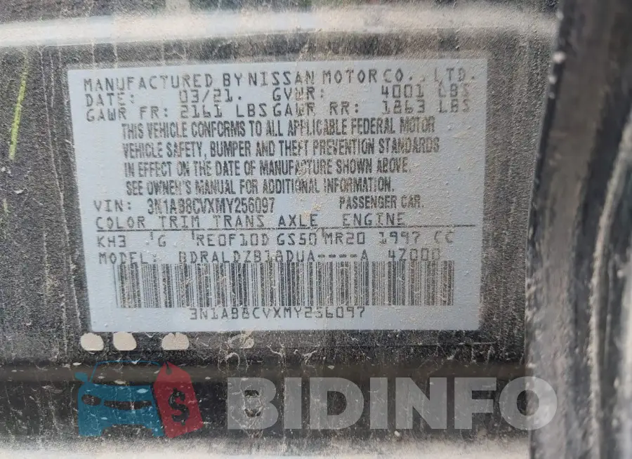 3N1AB8CVXMY256097 Photo# 9