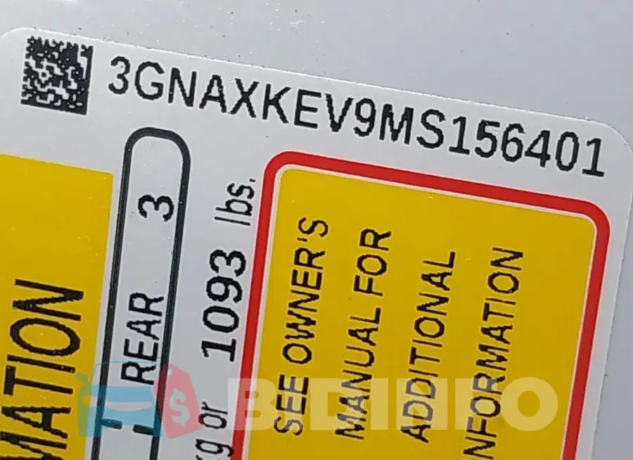 3GNAXKEV9MS156401 Photo# 9
