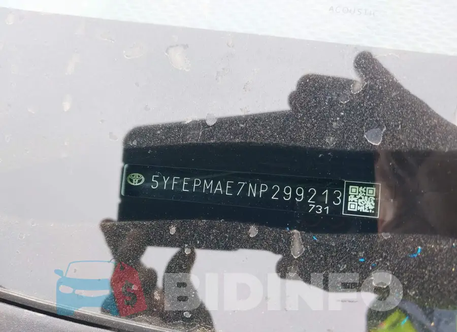 5YFEPMAE7NP299213 Photo# 9